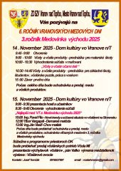 6.ročník Vranovské medové  dni a medovina  východu